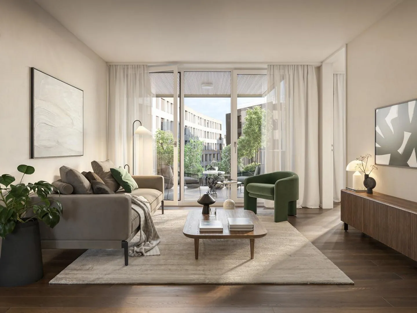 New construction project Eichstrasse Zurich Living with private garden paradise - Photo 9 of 10