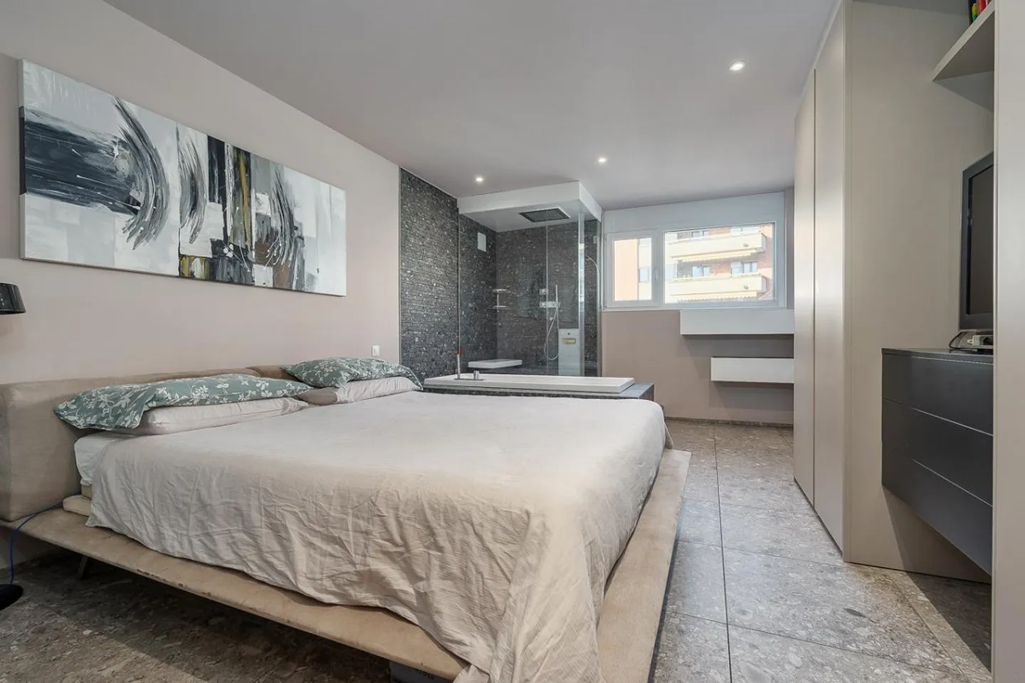 Appartamento Moderno con Vista Lago a Massagno - Foto 4 di 9