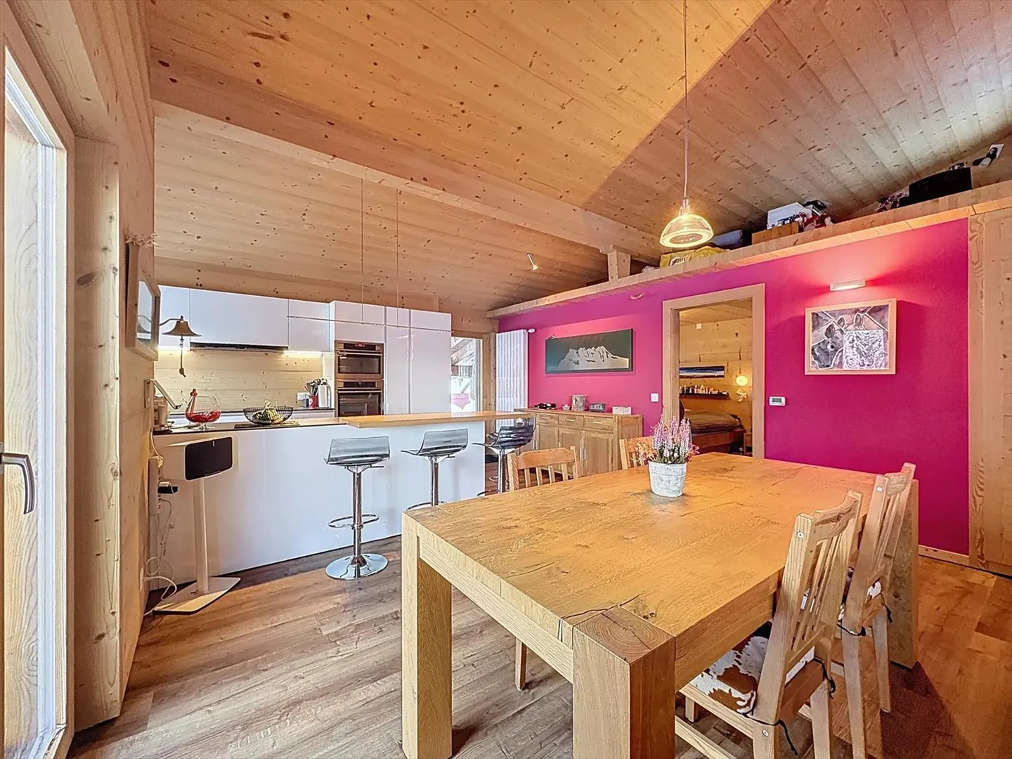 Exklusivität - Renovierte Berghütte im Herzen der Portes du Soleil - Foto 5 von 13