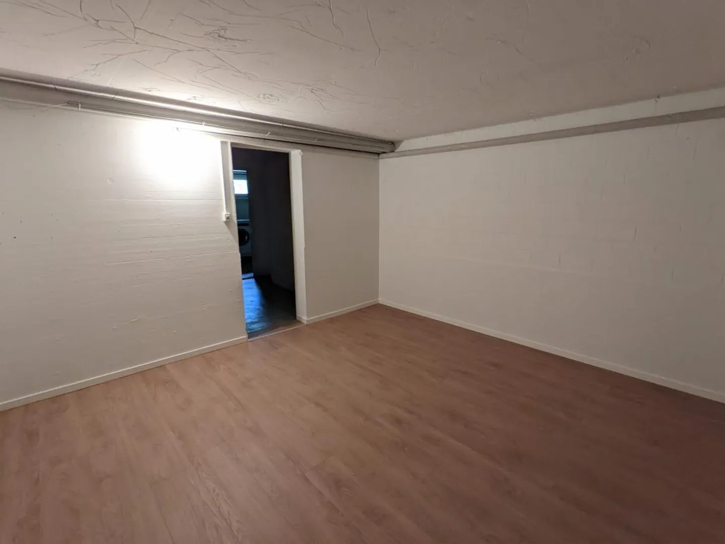 Storage room (16m²) with shared toilet for rent in Reinach - Photo 2 of 3