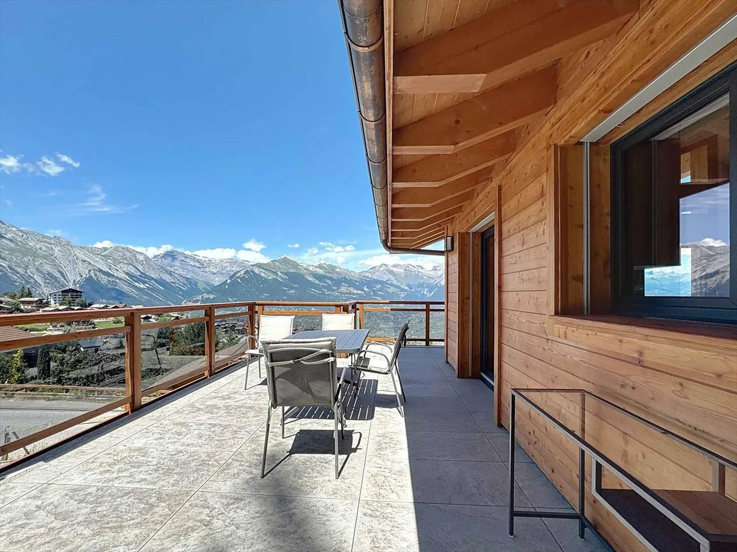 Nendaz - Chalet contemporaneo con vista mozzafiato sulla valle - Foto 12 di 13