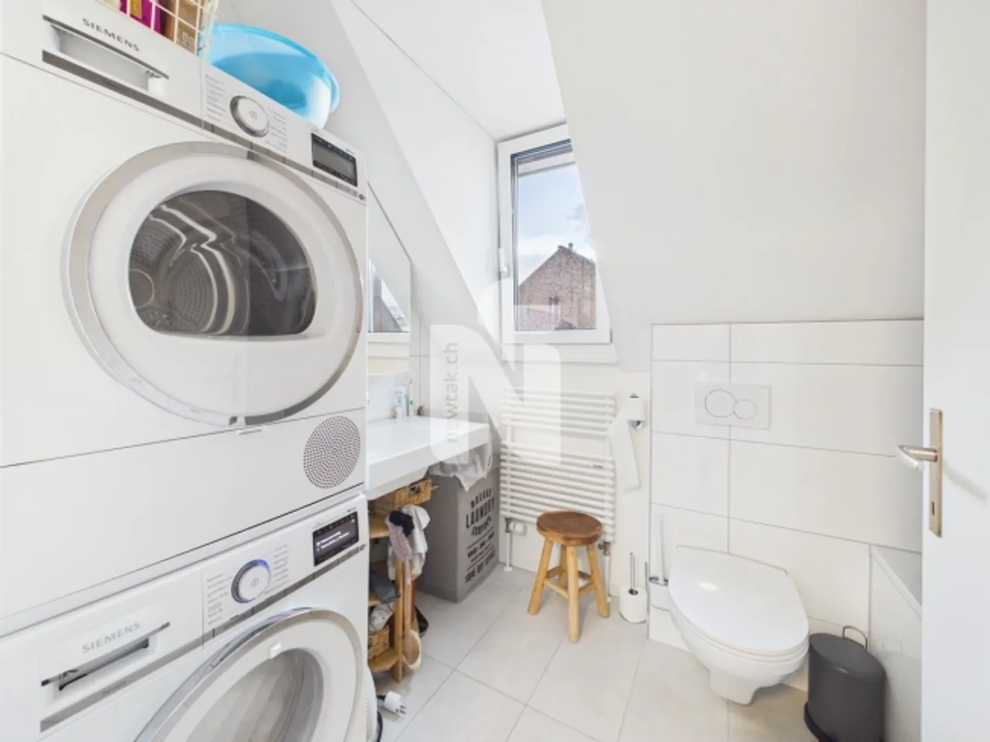 Vivere su due piani - con balcone, ascensore, torre di lavaggio e giardino comune - Foto 6 di 13