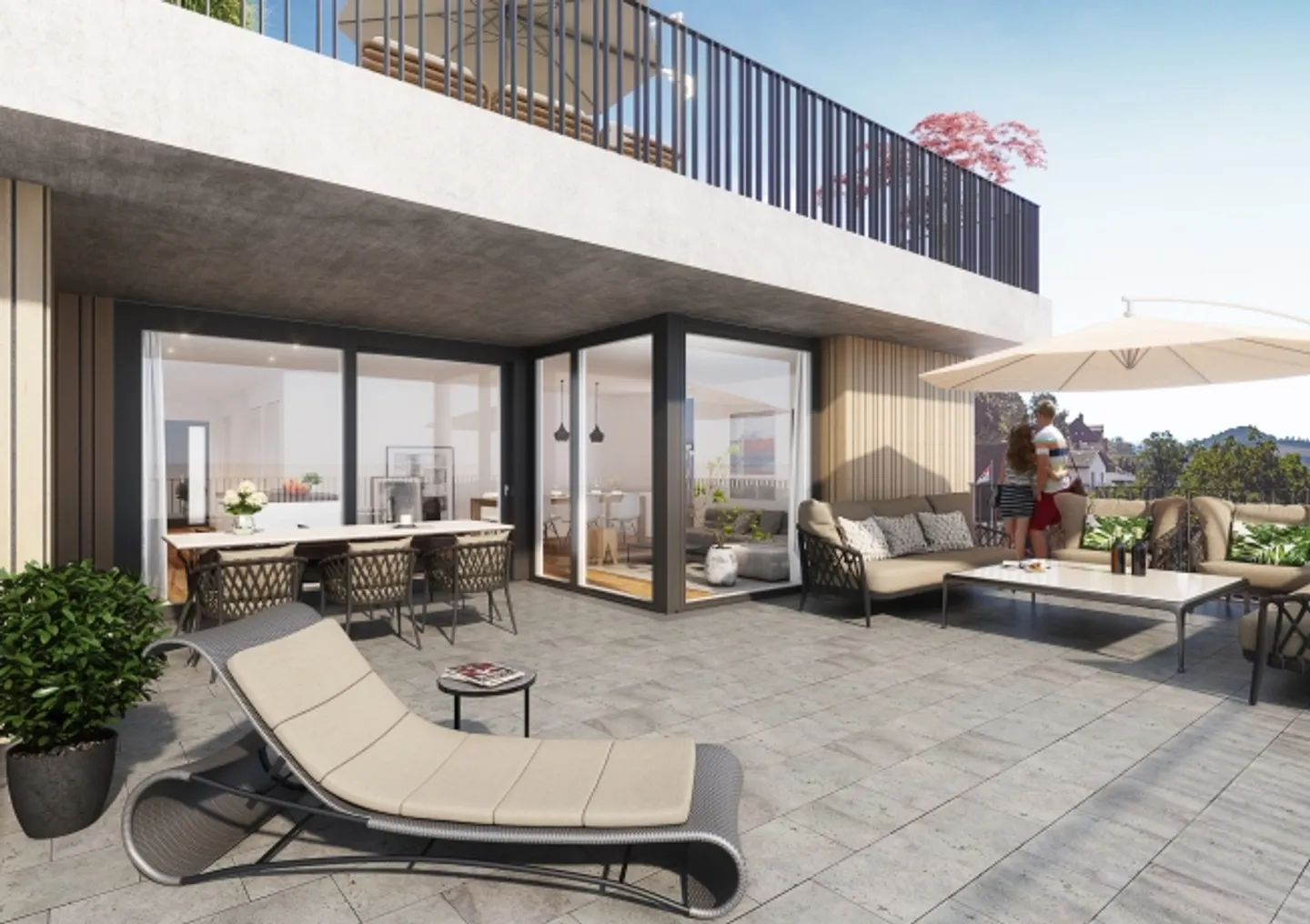 New building at the very top, large terrace with fantastic panoramic views - Photo 3 of 7