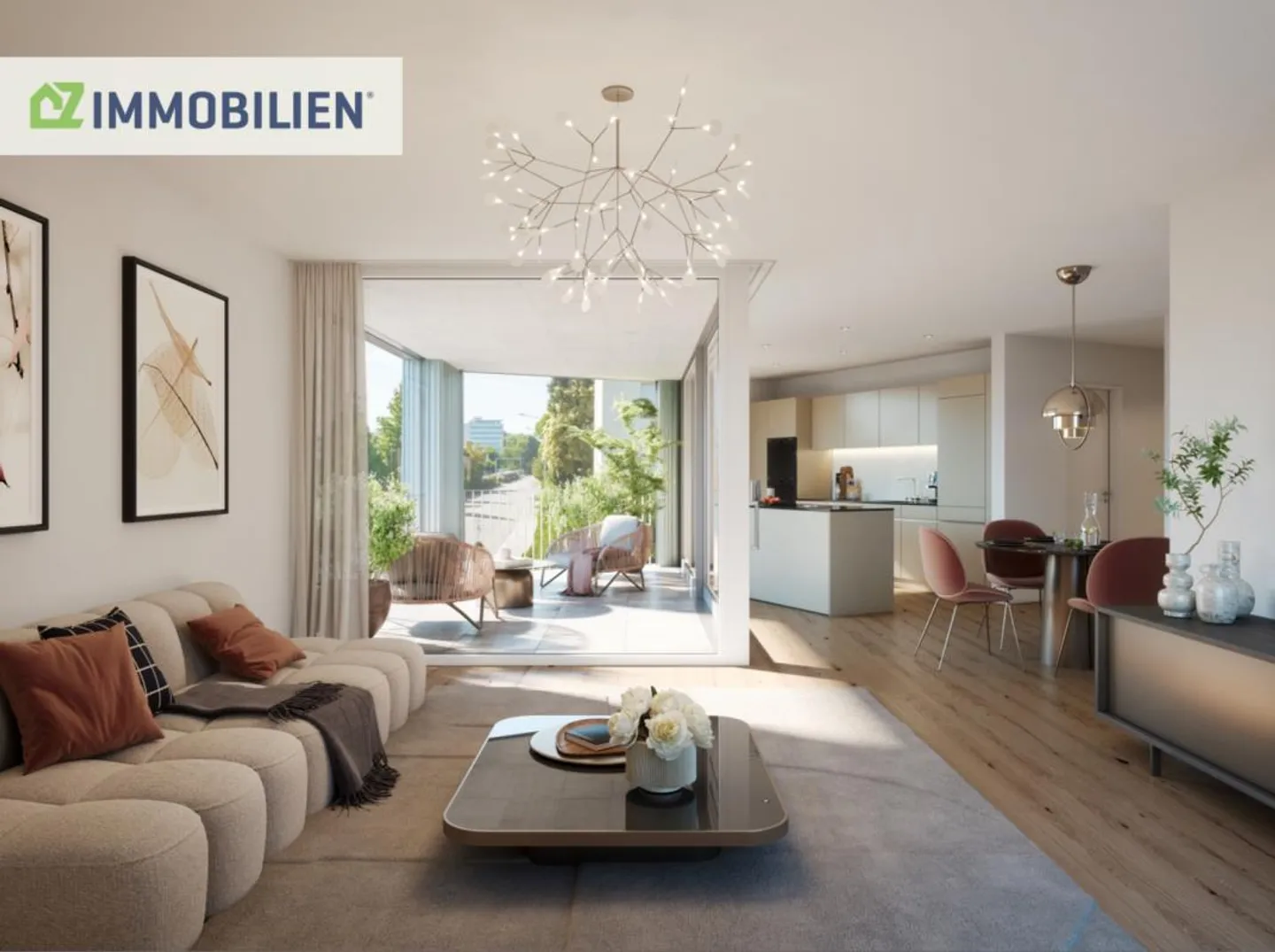 Sonnige Neubauwohnung - Zentral und stilvoll - Foto 1 von 4