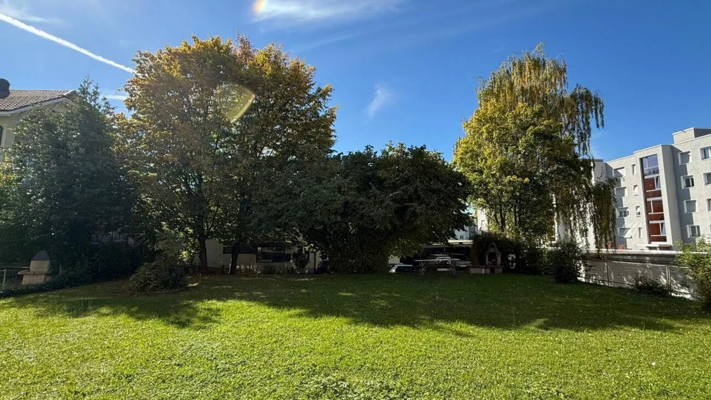 large 1 1/2-room apartment with garden seating area - Photo 2 of 13