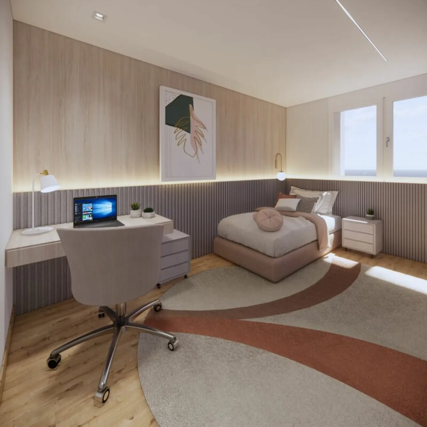 Appartamento attico lussuoso con alto comfort abitativo secondo lo standard Minergie - Foto 5 di 11