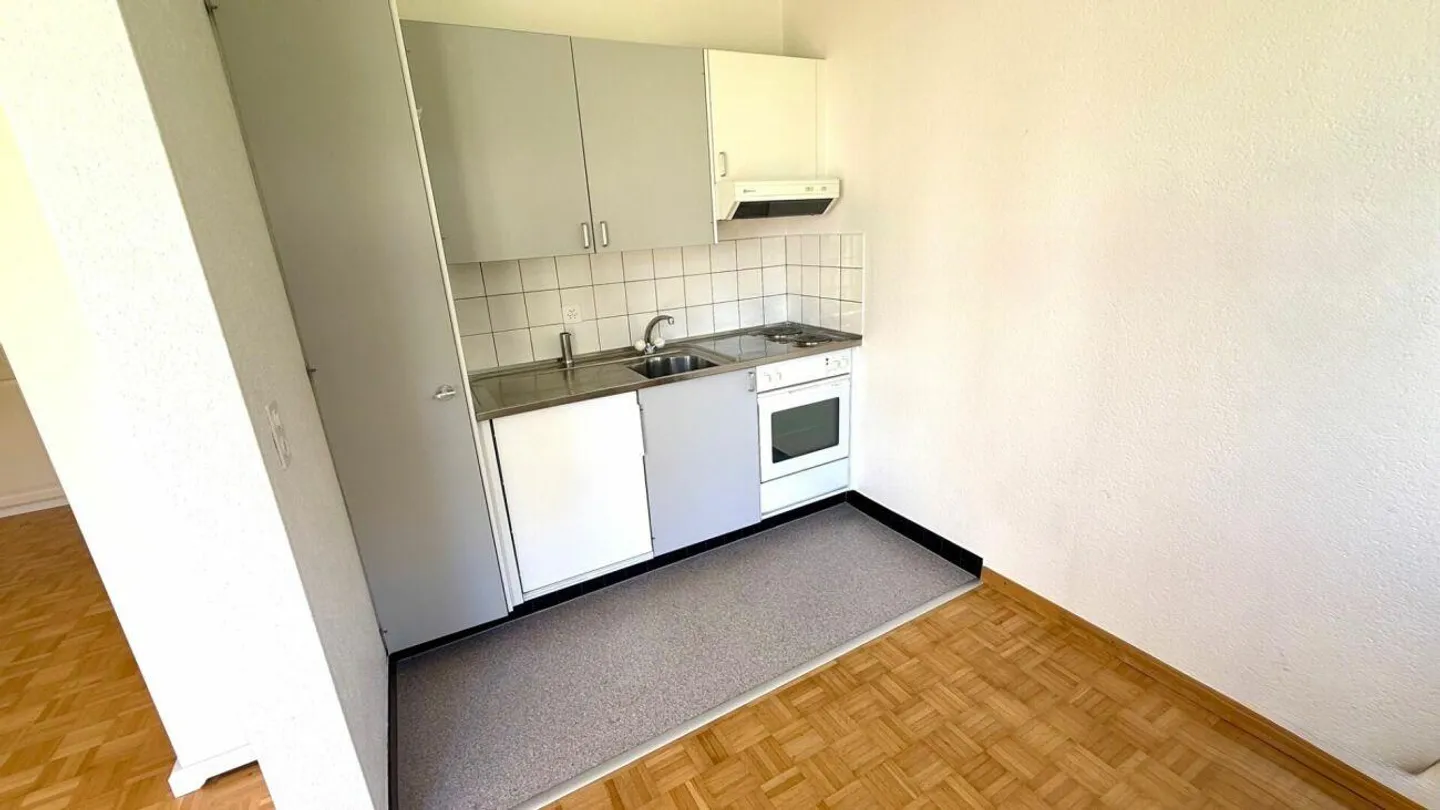 large 1 1/2-room apartment with garden seating area - Photo 7 of 13