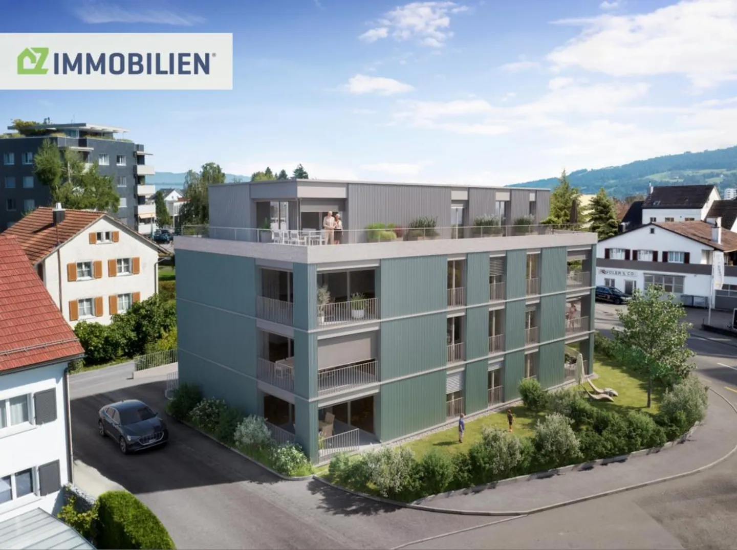 Platz für Ideen - stilvolle 4.5-Zimmer-Wohnung mit Weitsicht - Foto 1 von 4