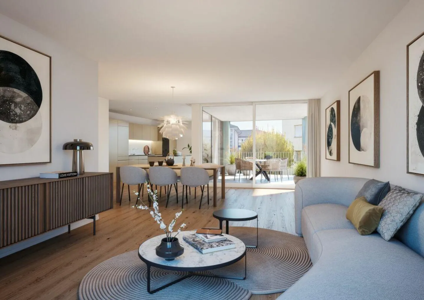 Platz für Ideen - stilvolle 4.5-Zimmer-Wohnung mit Weitsicht - Foto 4 von 4