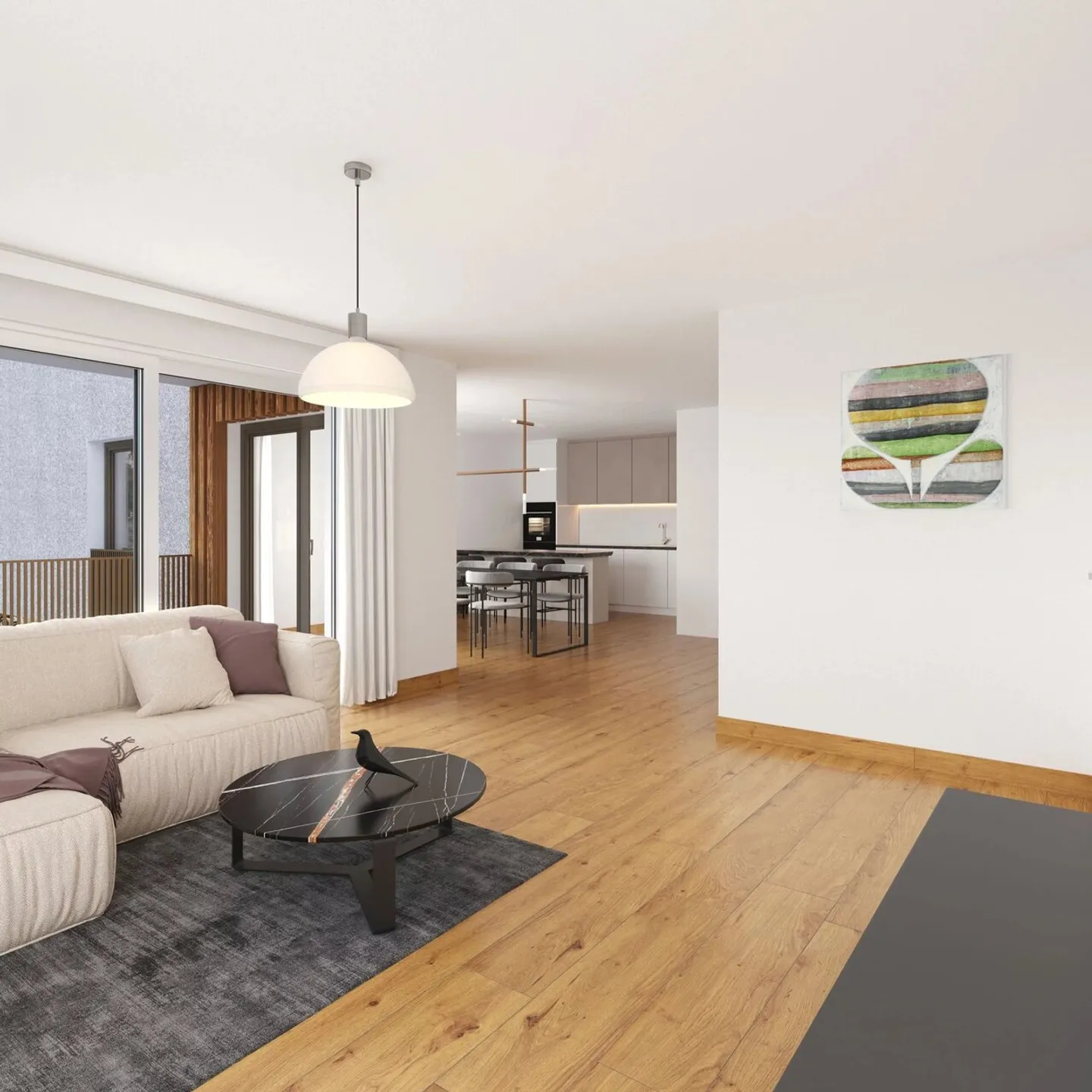 Last available lots - Spacious 4.5 rooms on the 1st floor - Photo 2 of 7