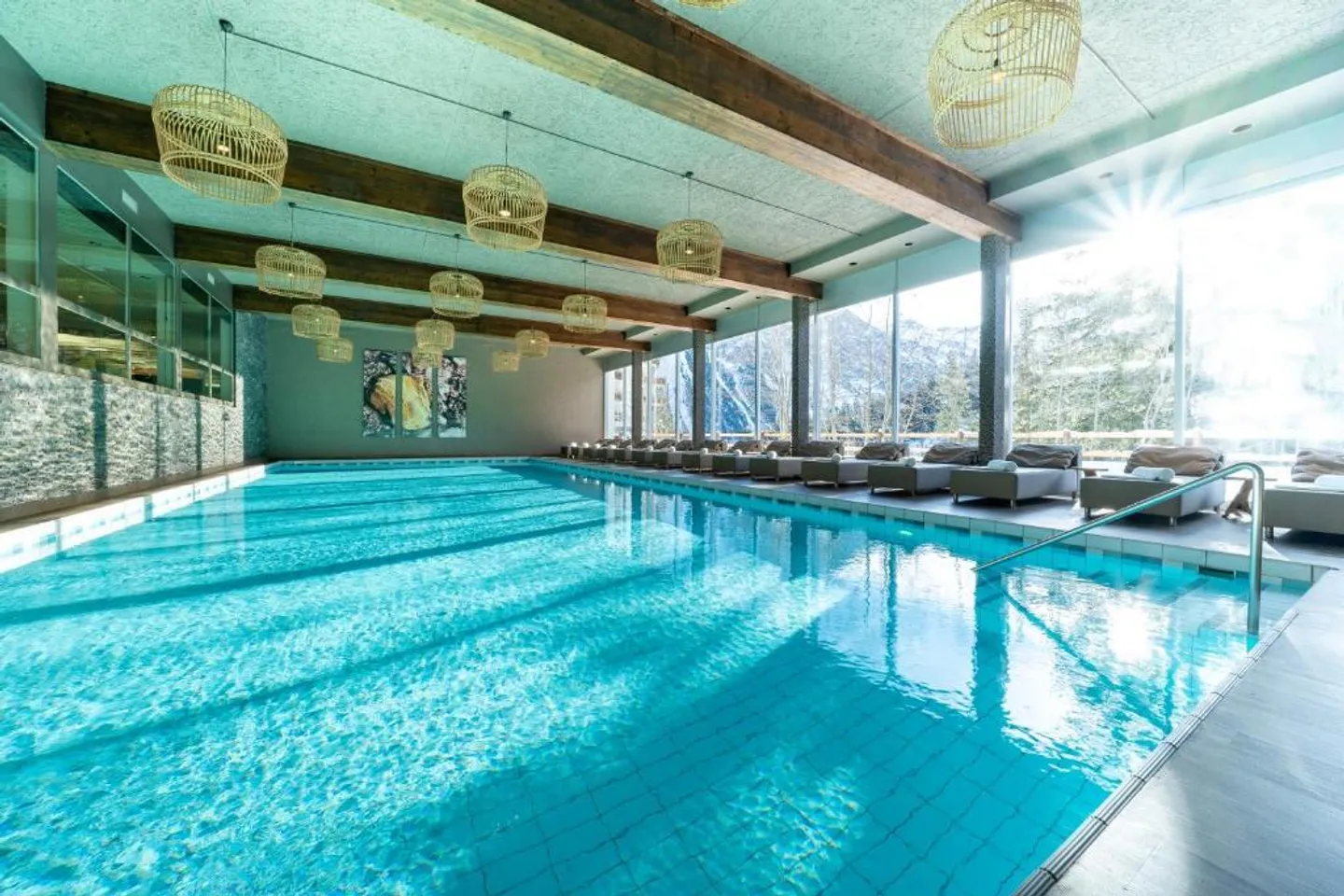 Appartamento moderno per le vacanze ad Arosa, 2 camere, balcone, garage sotterraneo - Foto 17 di 21
