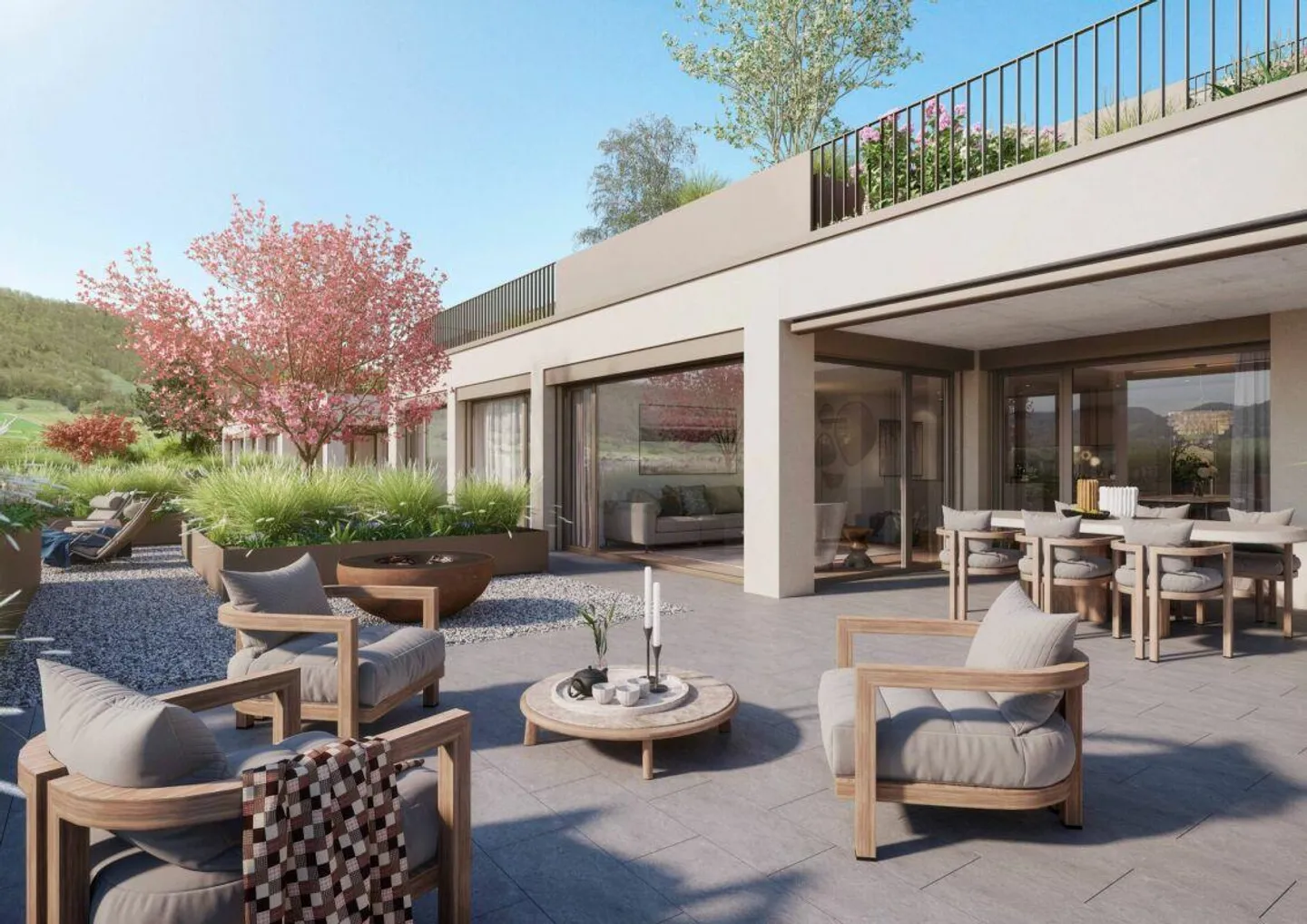 Neubauprojekt "Dorfblick" - Terrassenhaus an Hanglage - Foto 4 von 5