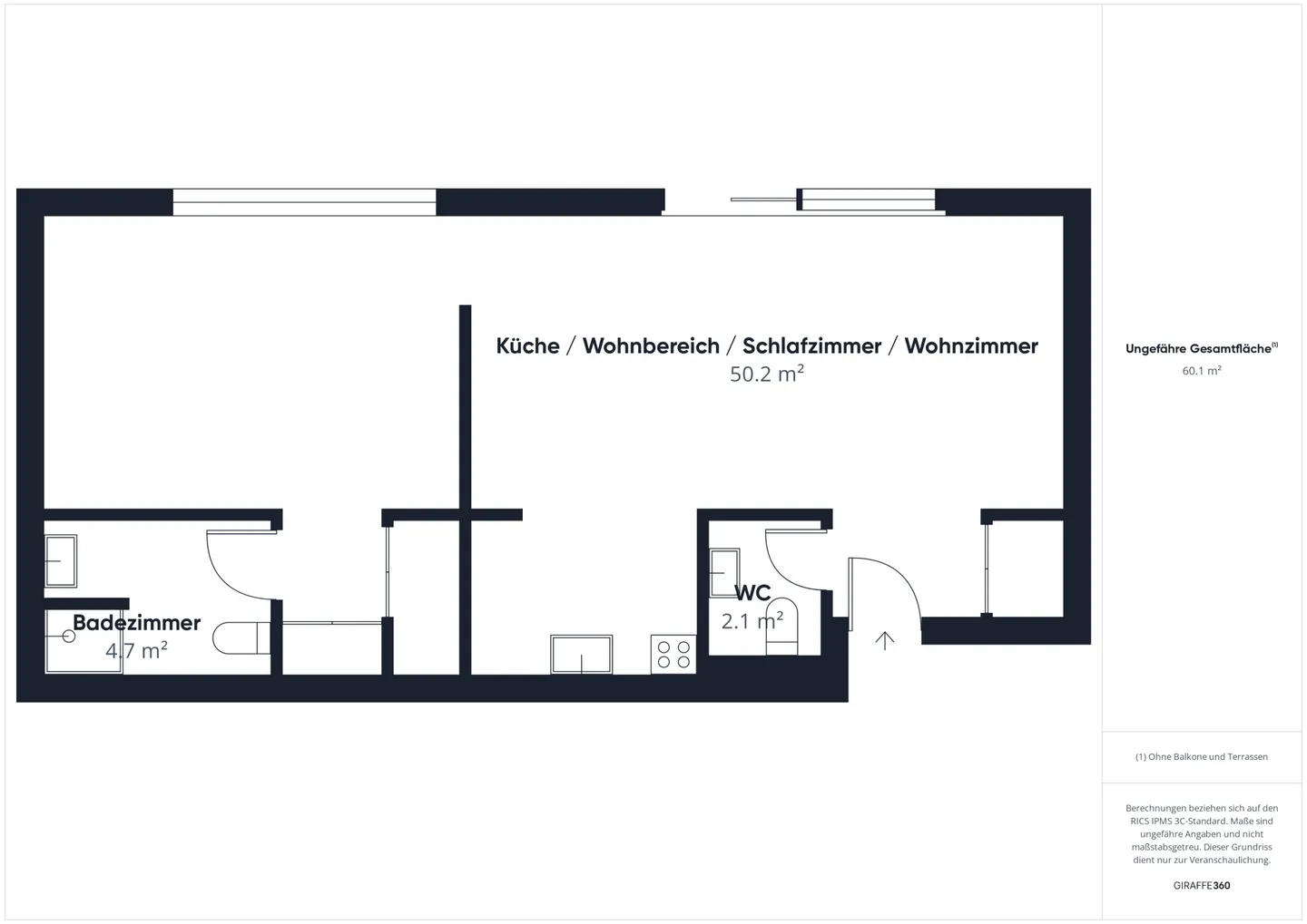 Helle, moderne Wohlfühloase im Zürcher Seefeld - Foto 11 von 11