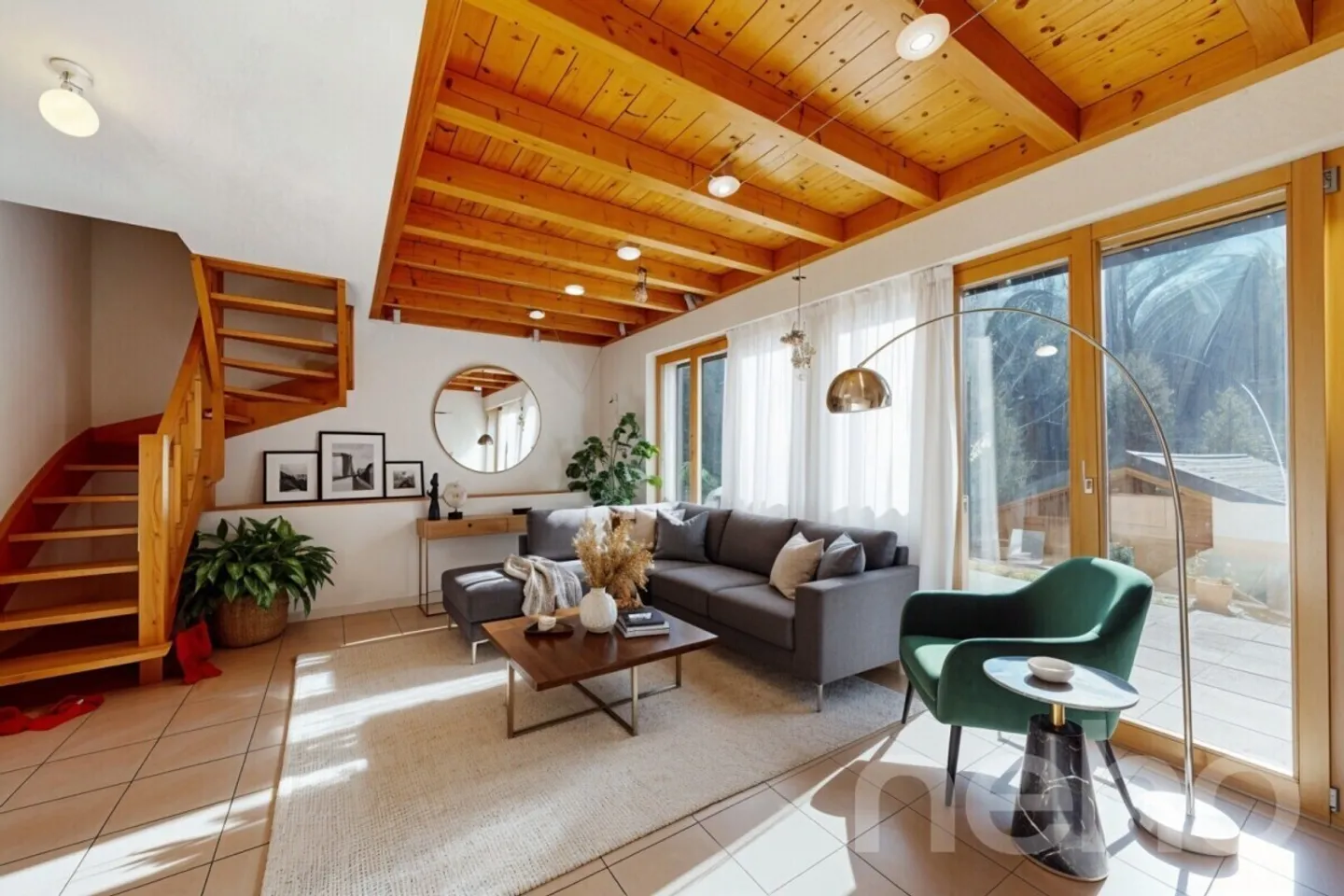 Bright duplex with large terrace in the heart of Morgins - Photo 1 of 12