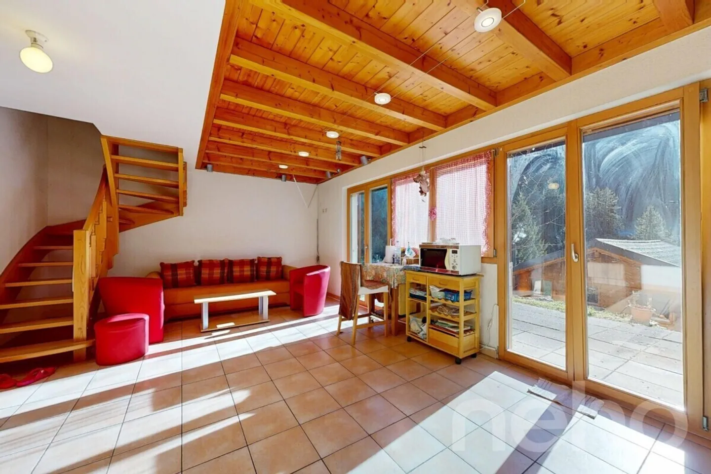Bright duplex with large terrace in the heart of Morgins - Photo 11 of 12