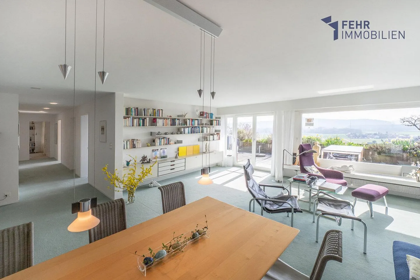 Fehr Immobilier - Maison de Terrasse 5.5 pièces avec vue magnifique - Photo 2 sur 14