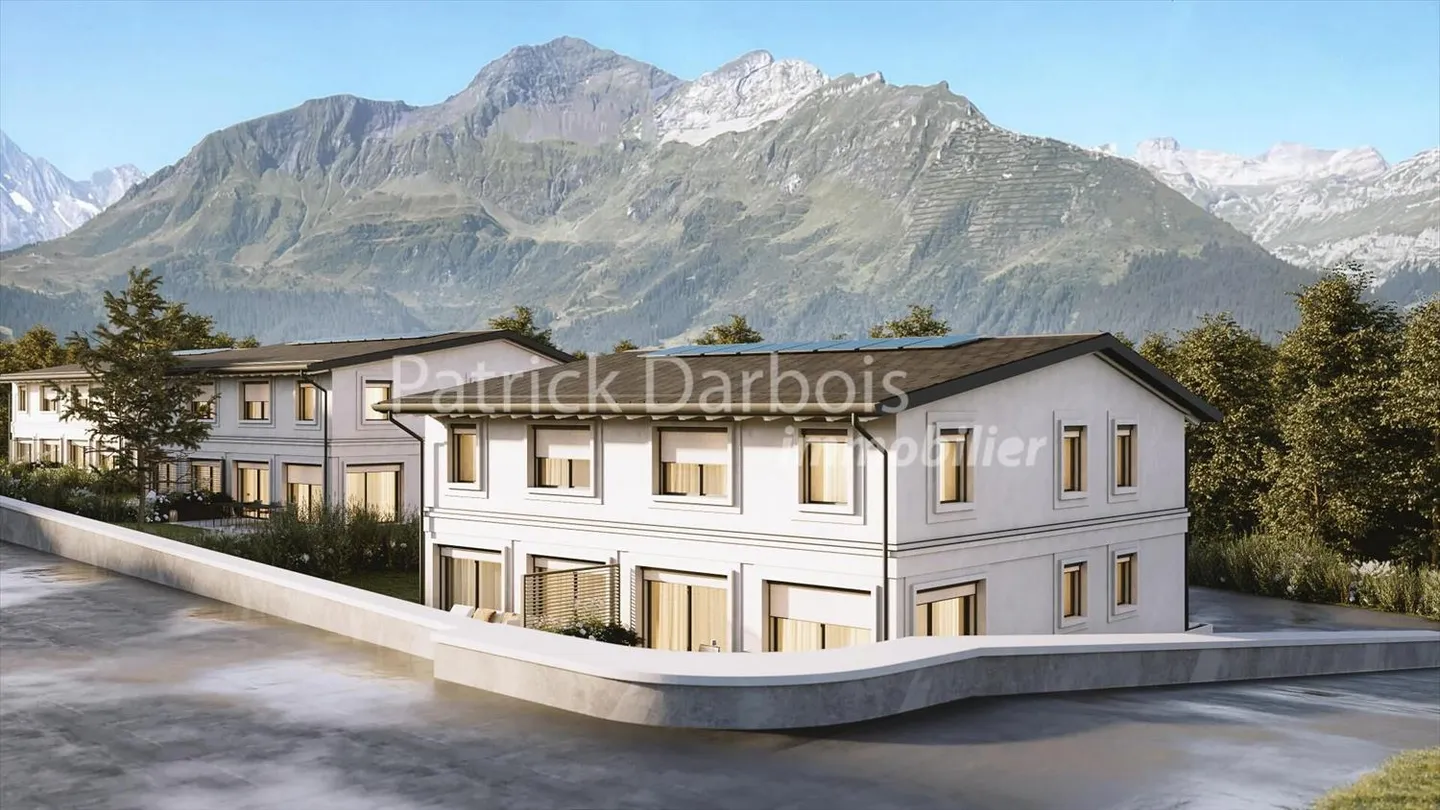 Semi-Detached Villa 4.5 Rooms in St-Maurice - Photo 2 of 13