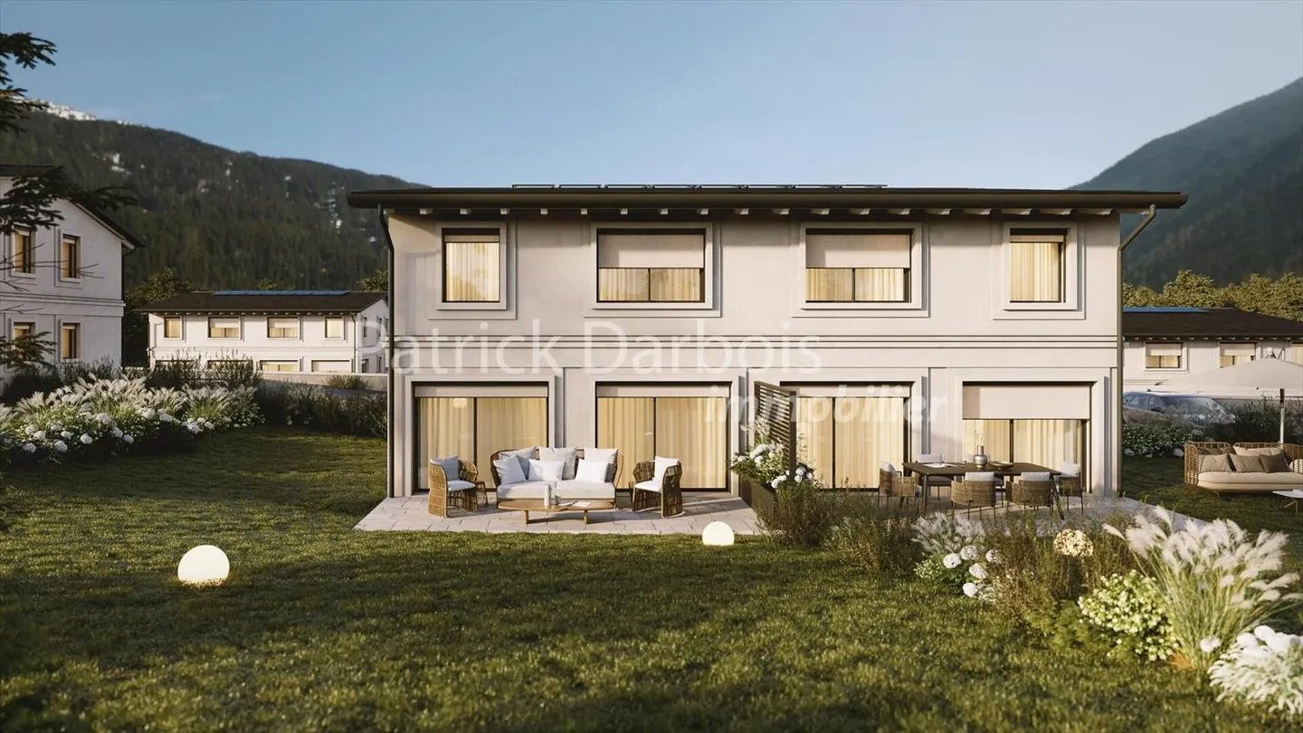 Semi-Detached Villa 4.5 Rooms in St-Maurice - Photo 1 of 13