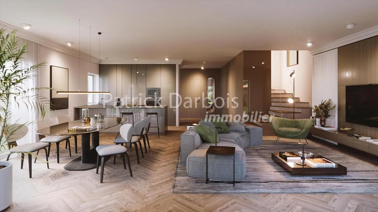 Semi-Detached Villa 4.5 Rooms in St-Maurice - Photo 5 of 13