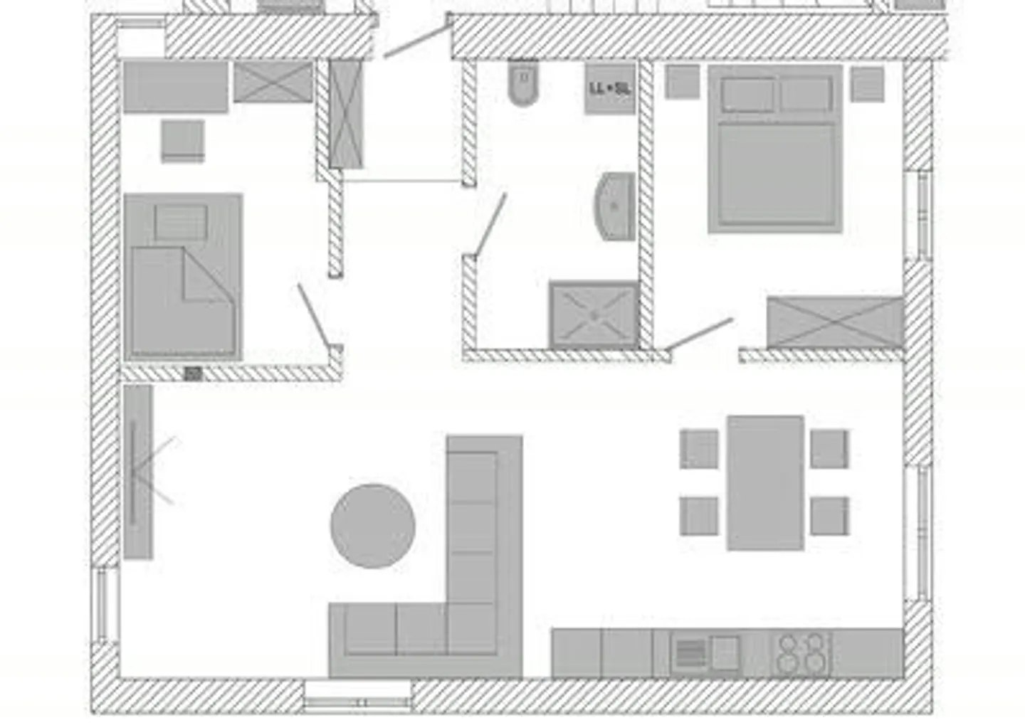 Renoviertes 3,5-Zimmer-Apartment - Foto 4 von 4