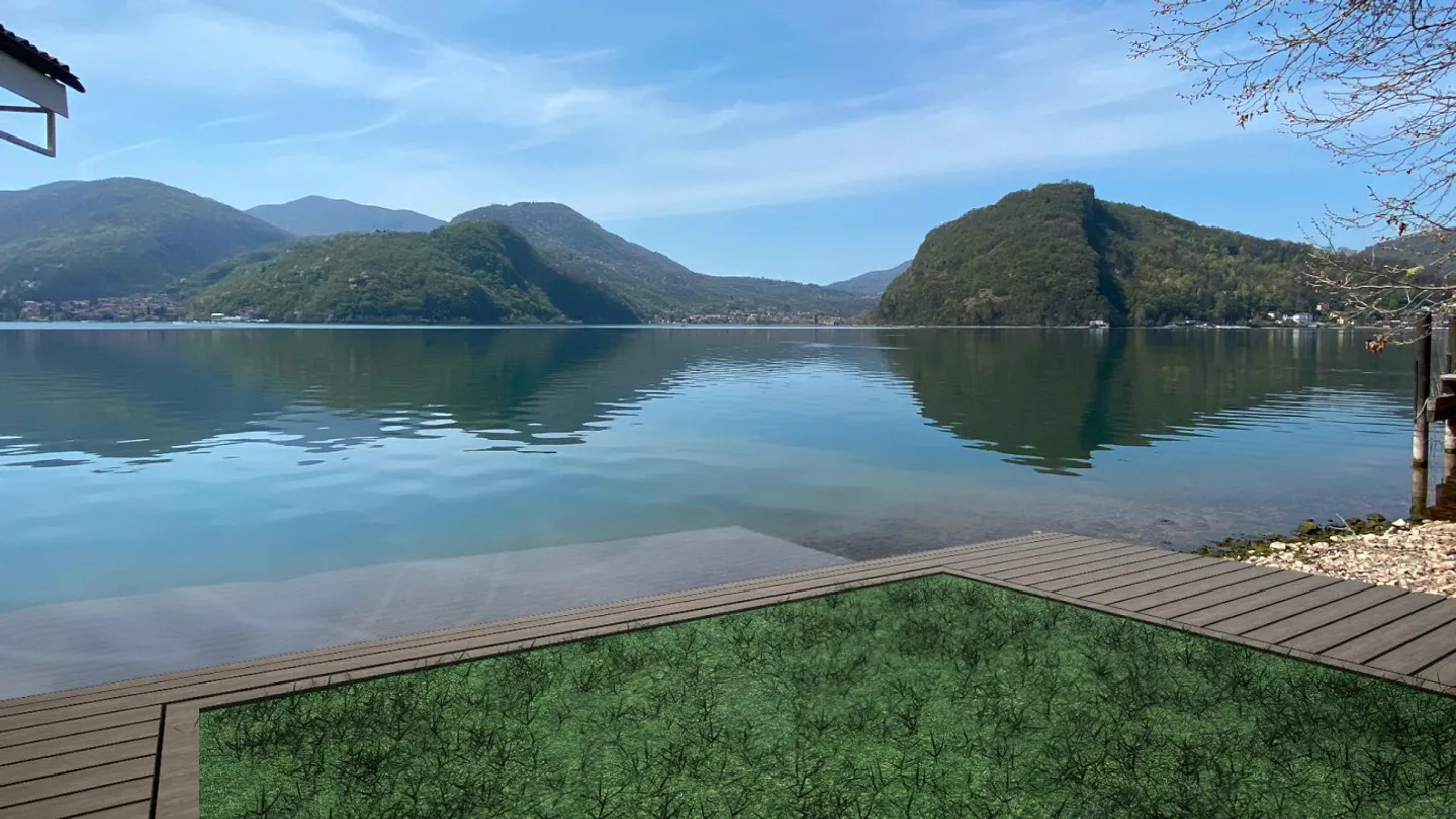 Elegante progetto di nuova costruzione, piscina, 2° residenza, vista lago, sauna, prato - Foto 1 di 6
