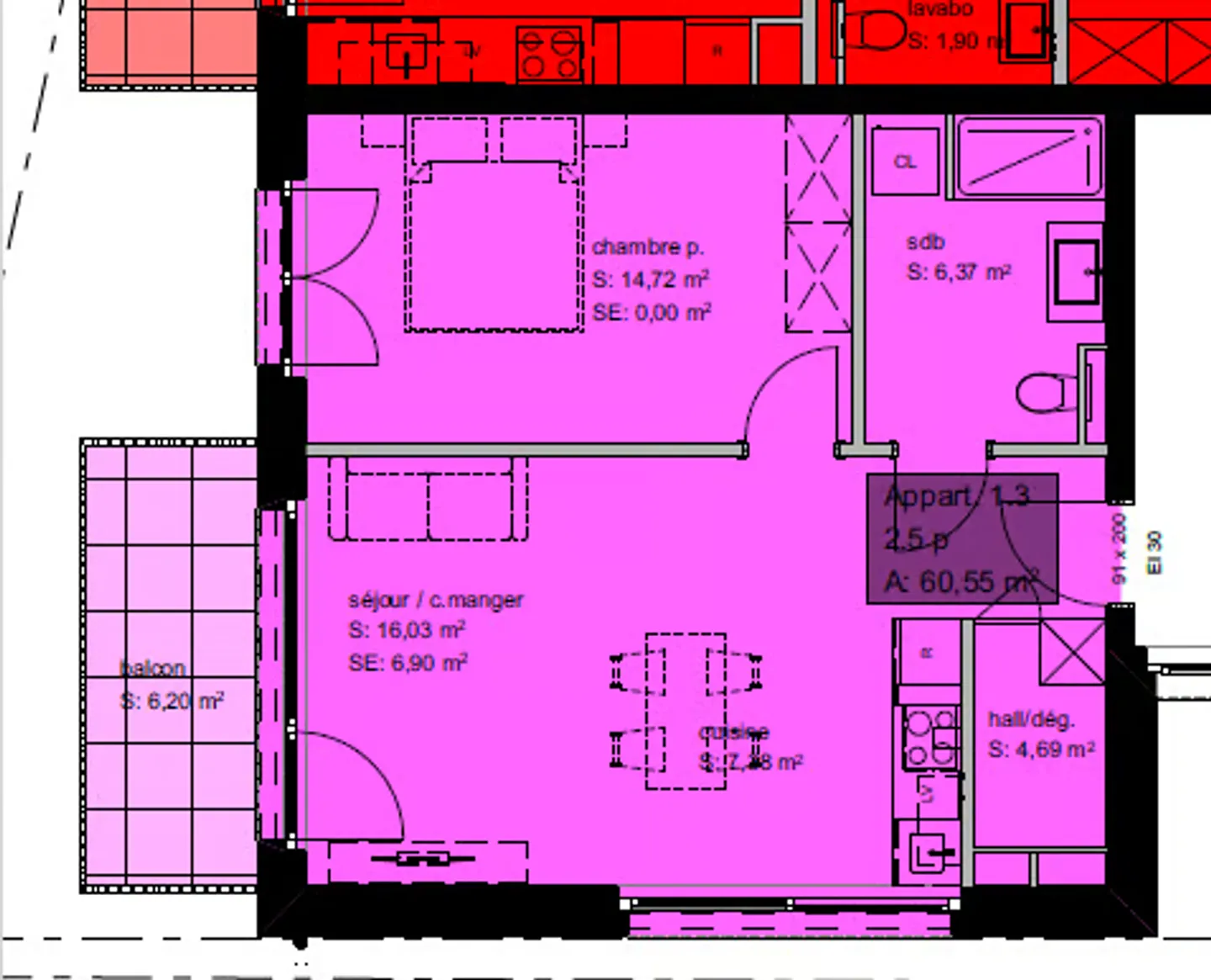 Neue 2.5-Zimmer-Wohnung im 1. Stock mit Balkon – Ideal zum Wohnen oder Investieren - Foto 5 von 5
