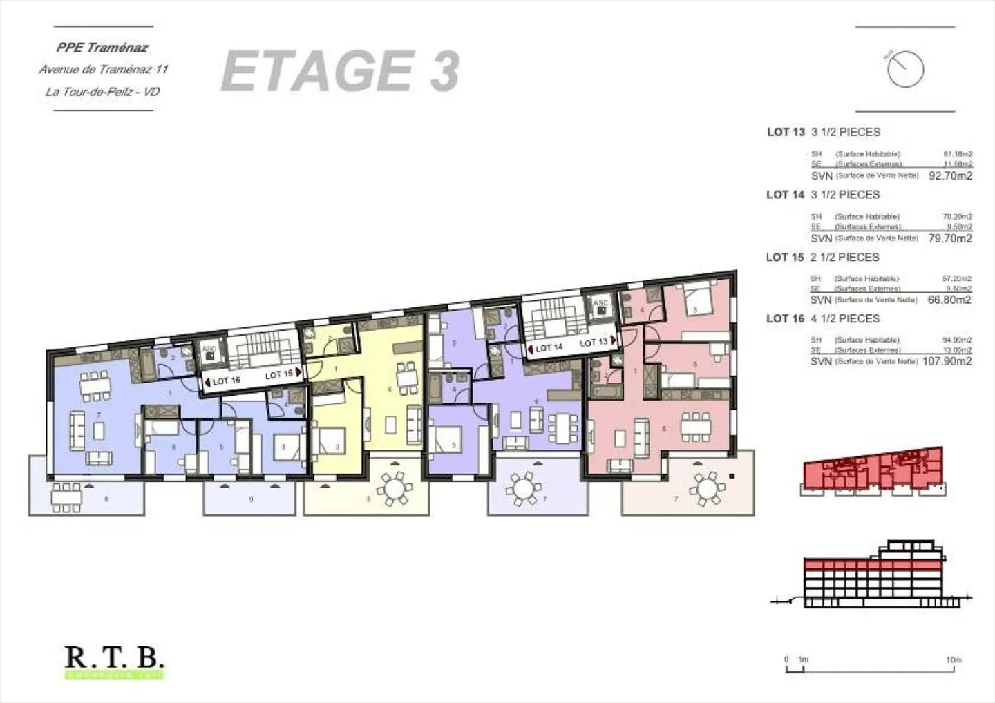 Appartamento 4.5 stanze a La Tour-de-Peilz - Foto 7 di 13