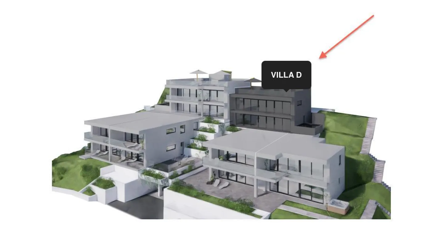 Villa di nuova costruzione esclusiva, vista lago, piscina, spiaggia, 2° residenza - Foto 8 di 8
