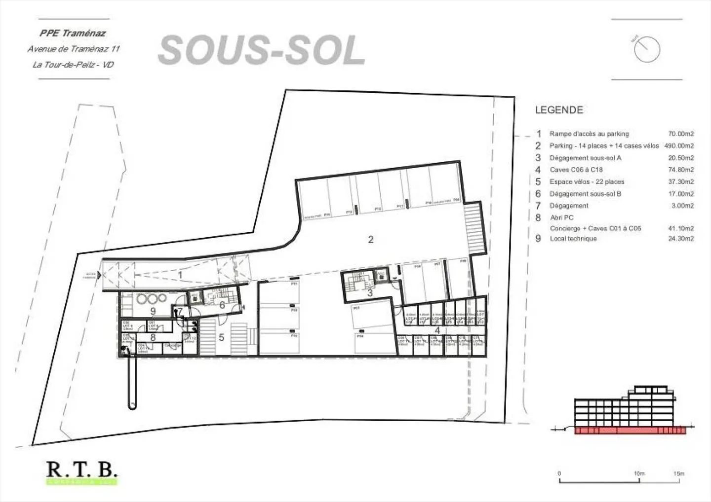 Appartamento 4.5 stanze a La Tour-de-Peilz - Foto 13 di 13