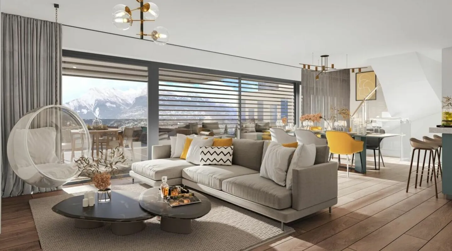 Villa adjacente avec 5,5 pièces à Vex - Photo 7 sur 13
