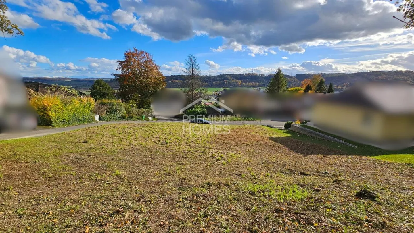 «Exklusives Bauland mit Weitsicht bis zu den Alpen» - Foto 2 von 6