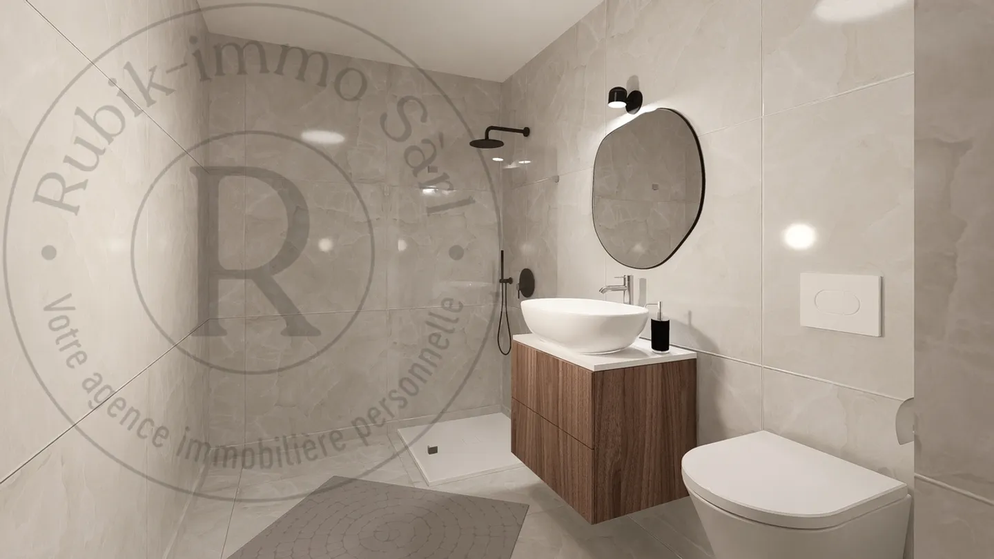 2,5 Zimmer von 51m² mit privatem Garten - Foto 4 von 8