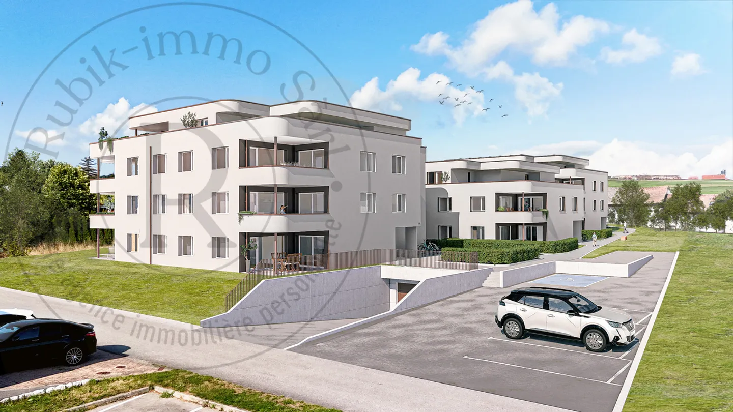 2,5 Zimmer von 51m² mit privatem Garten - Foto 6 von 8