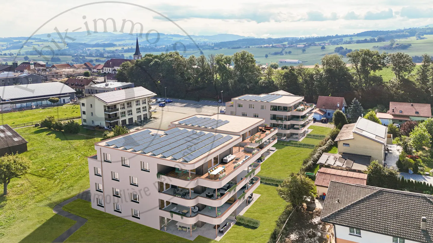 2,5 Zimmer von 51m² mit privatem Garten - Foto 7 von 8