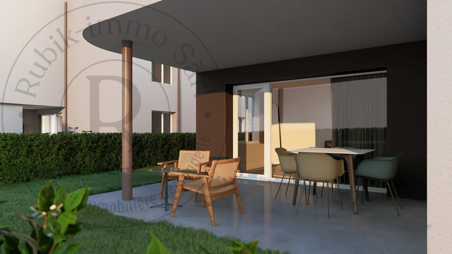 2,5 Zimmer von 51m² mit privatem Garten - Foto 5 von 8