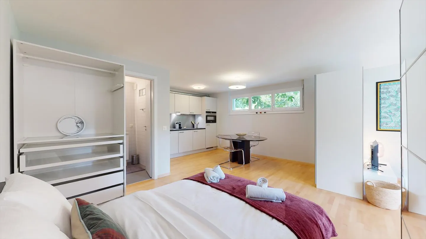 Studio spazioso in un quartiere tranquillo a Sierre - Disponibile tra 3 e 6 mesi - Foto 5 di 21
