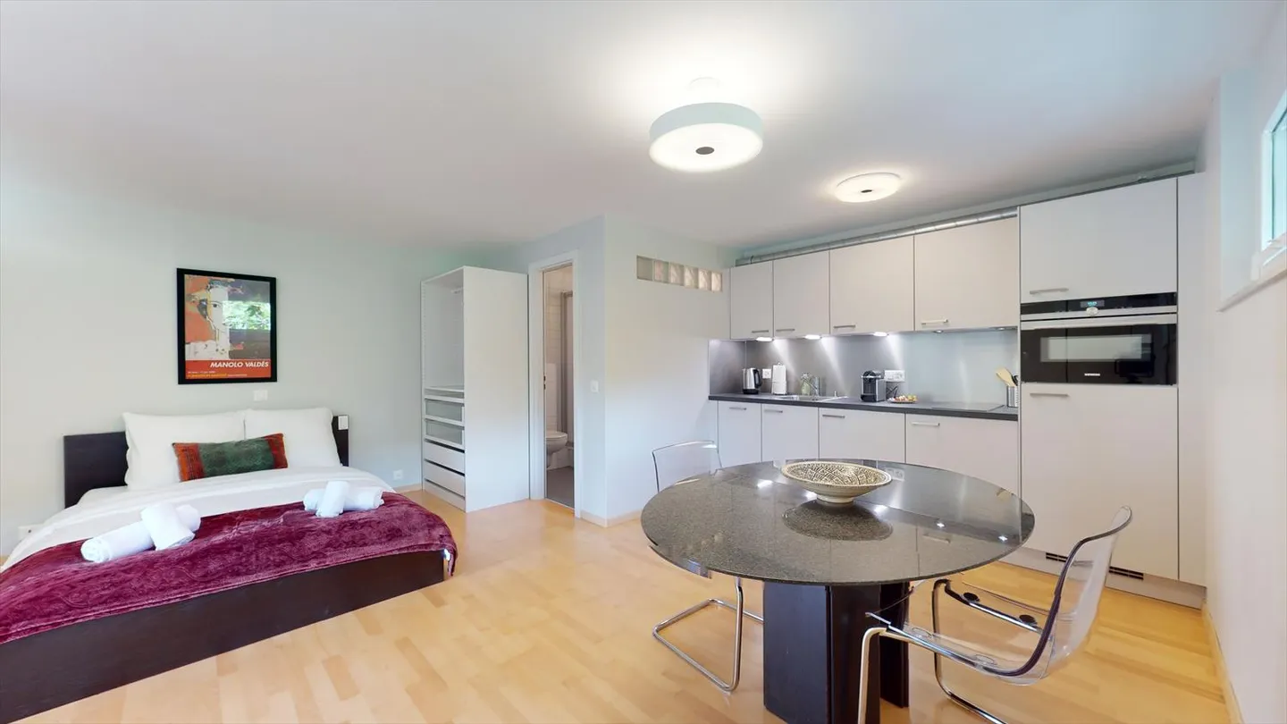 Studio spazioso in un quartiere tranquillo a Sierre - Disponibile tra 3 e 6 mesi - Foto 6 di 21