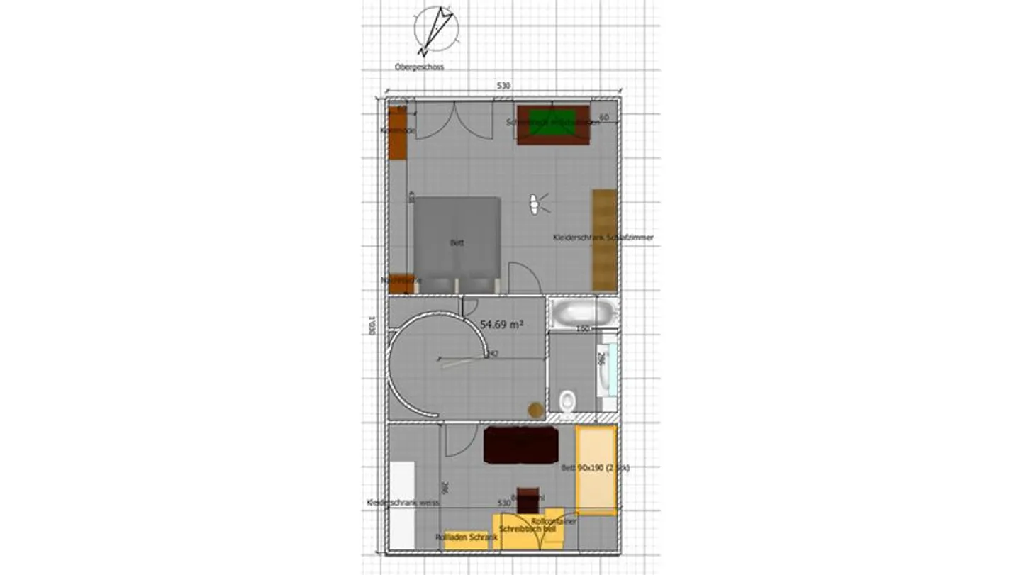 APPARTEMENT 3½ PIÈCES À ADLIGENSWIL (LU), MEUBLÉ, TEMPORAIRE - Photo 10 sur 10