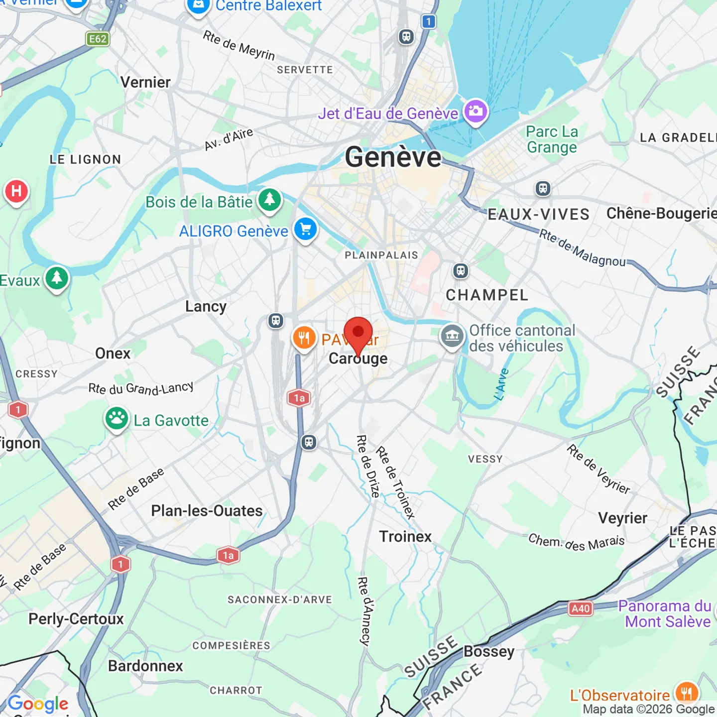 CAROUGE - Durchgangswohnung 3 Zimmer ?60 m² 2. Etage OHNE AUFZUG - Foto 11 von 11