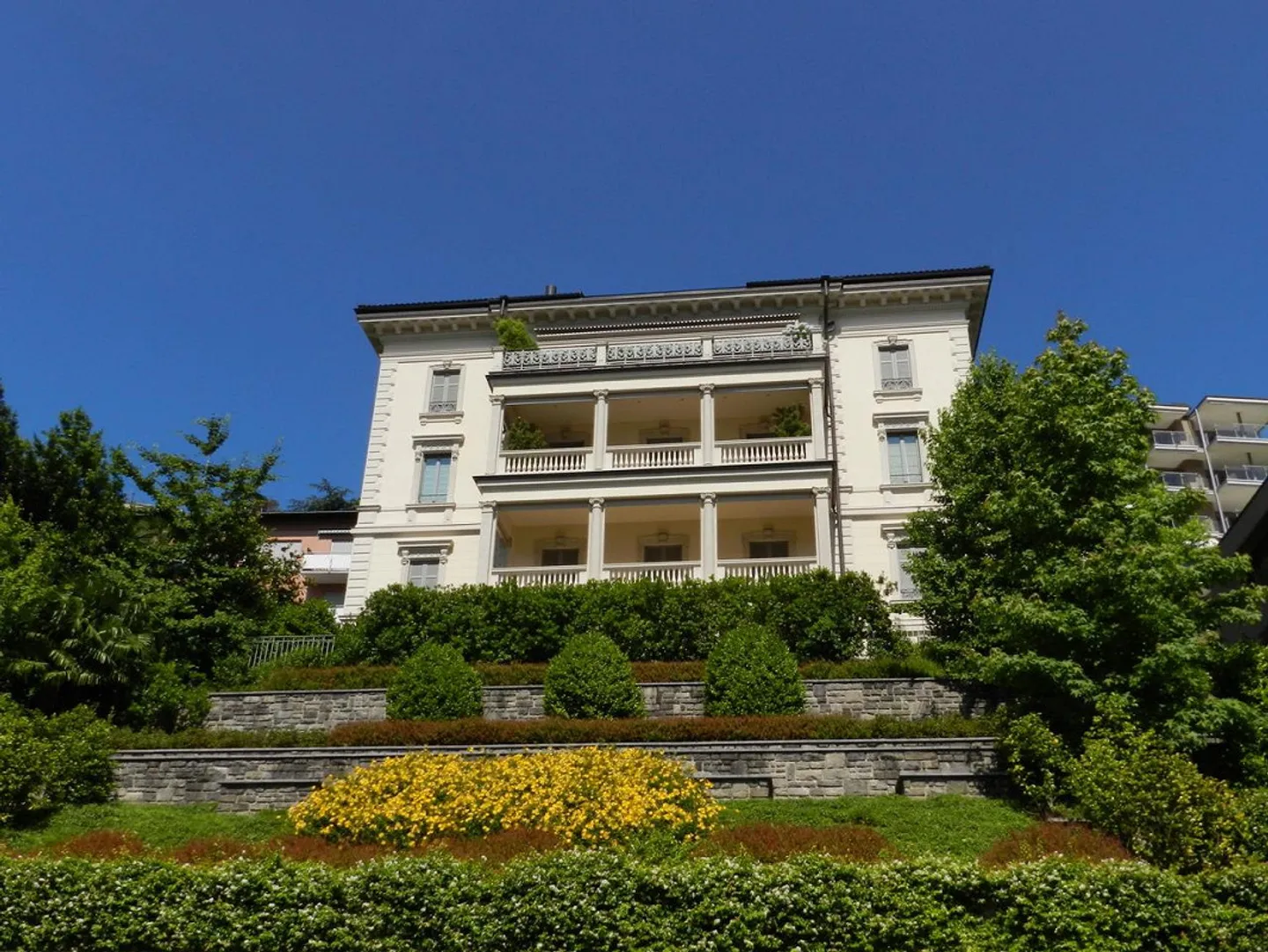 LUGANO ZENTRUM Dachgeschoss mit Seeblick, in einer historischen Villa - Foto 1 von 3