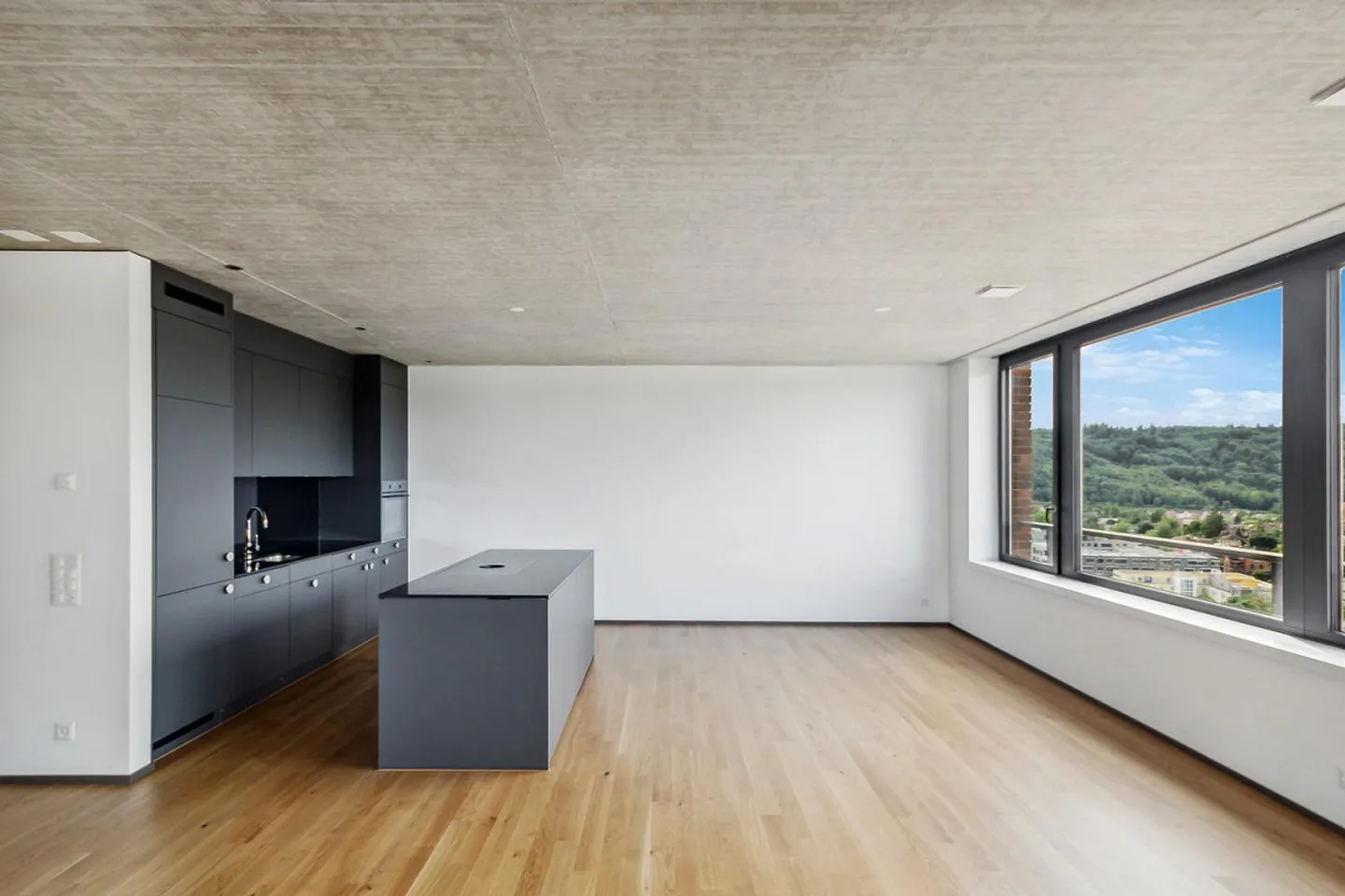 Moderne 3.5-Zimmerwohnung in der Lokstadt - Foto 2 di 13
