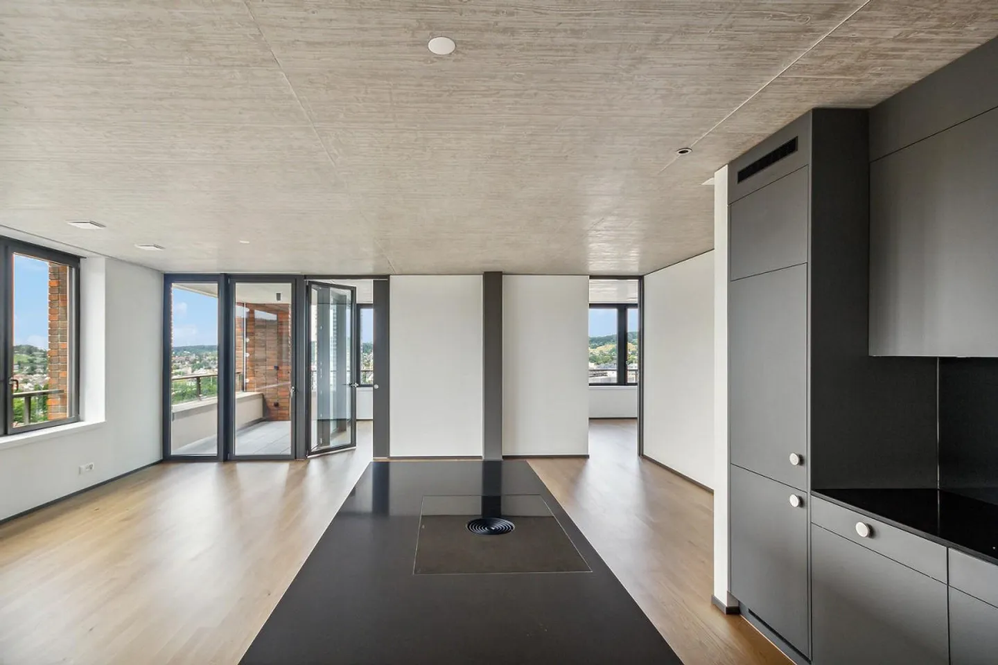 Moderne 3.5-Zimmerwohnung in der Lokstadt - Foto 4 di 13