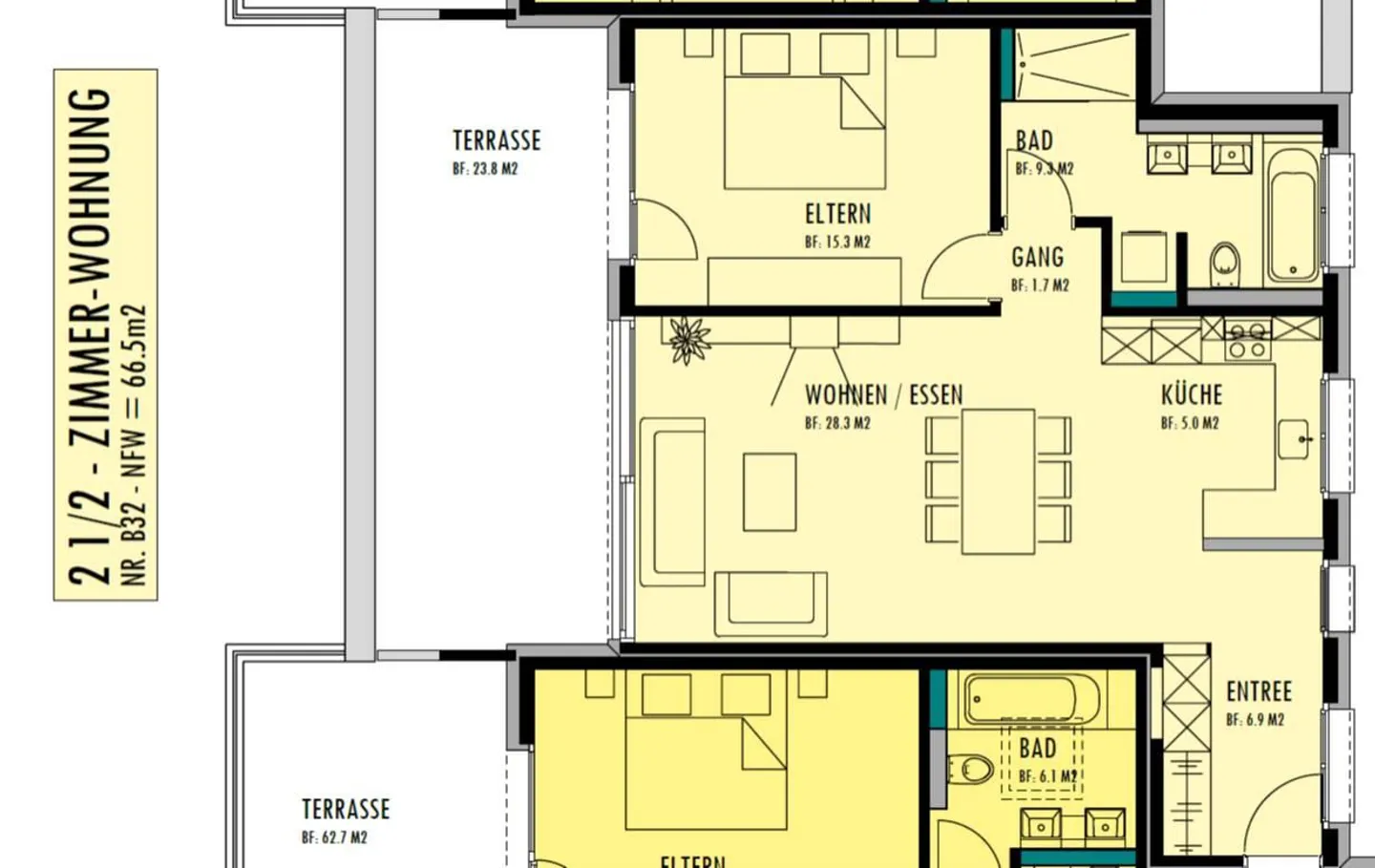 2½ Room Attic Apartment - Photo 11 of 11