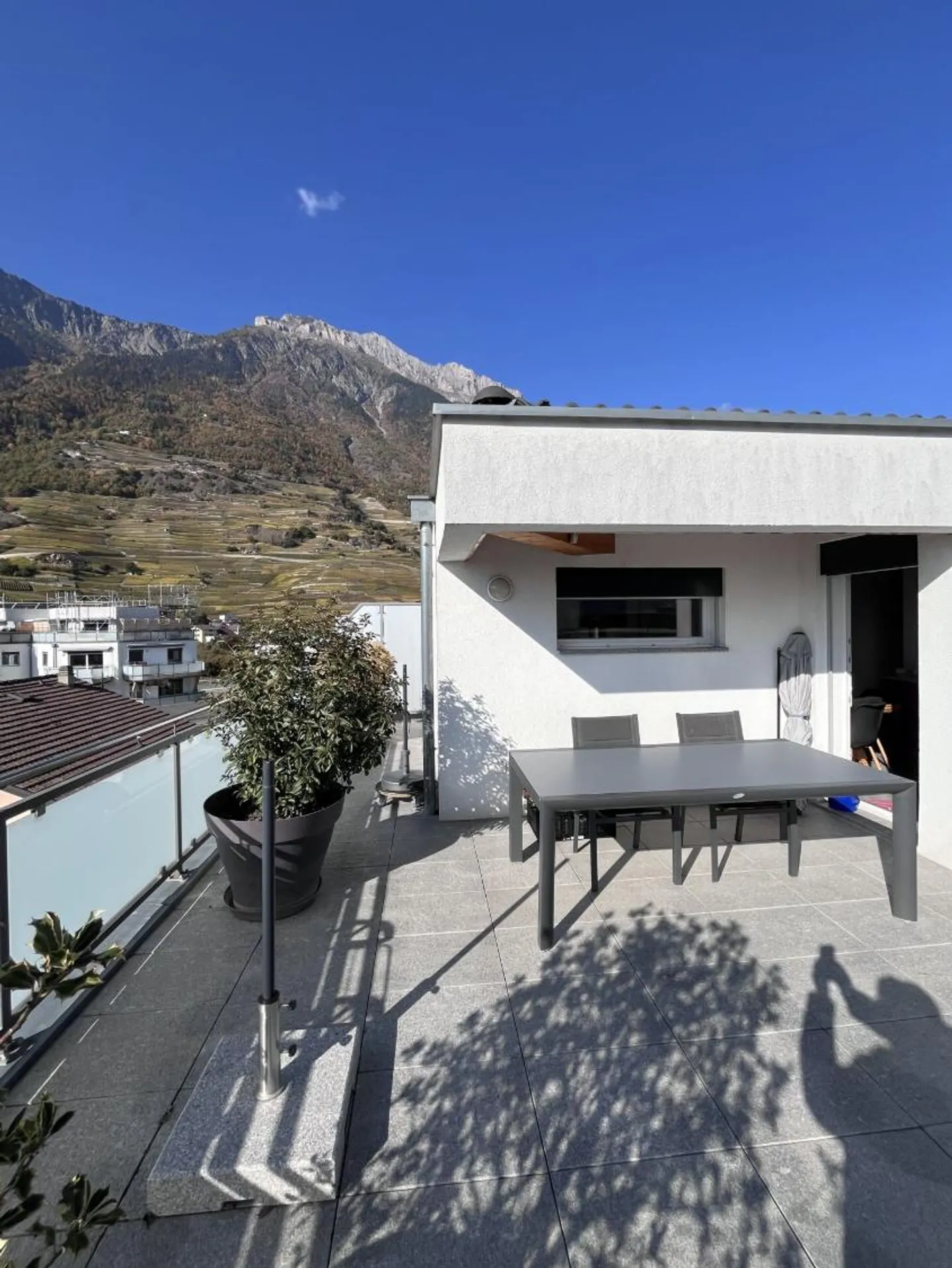 Helles Penthouse in Fully - Foto 7 von 12