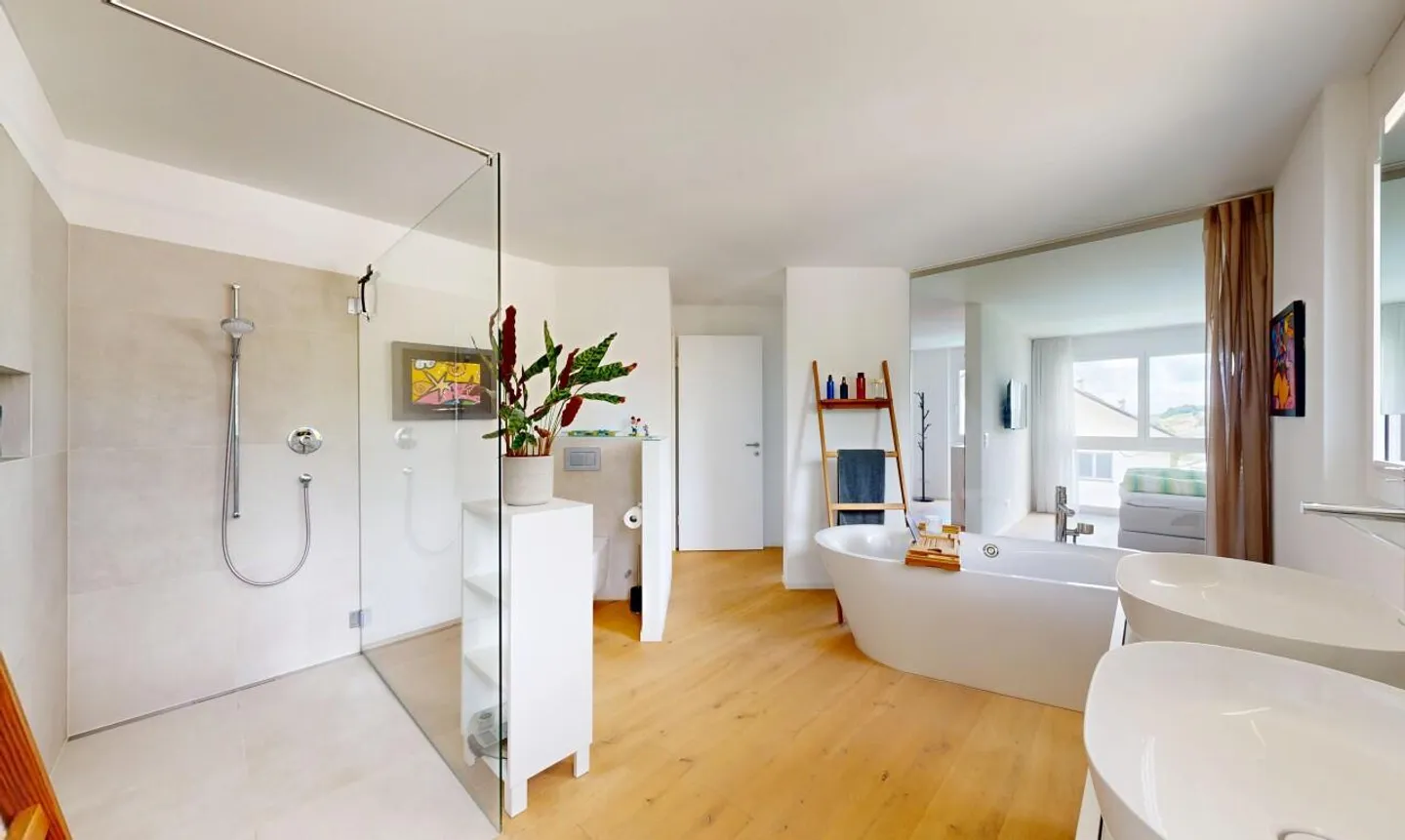 Appartement luxueux de 4,5 pièces avec vue imprenable et dégagée - Photo 8 sur 11