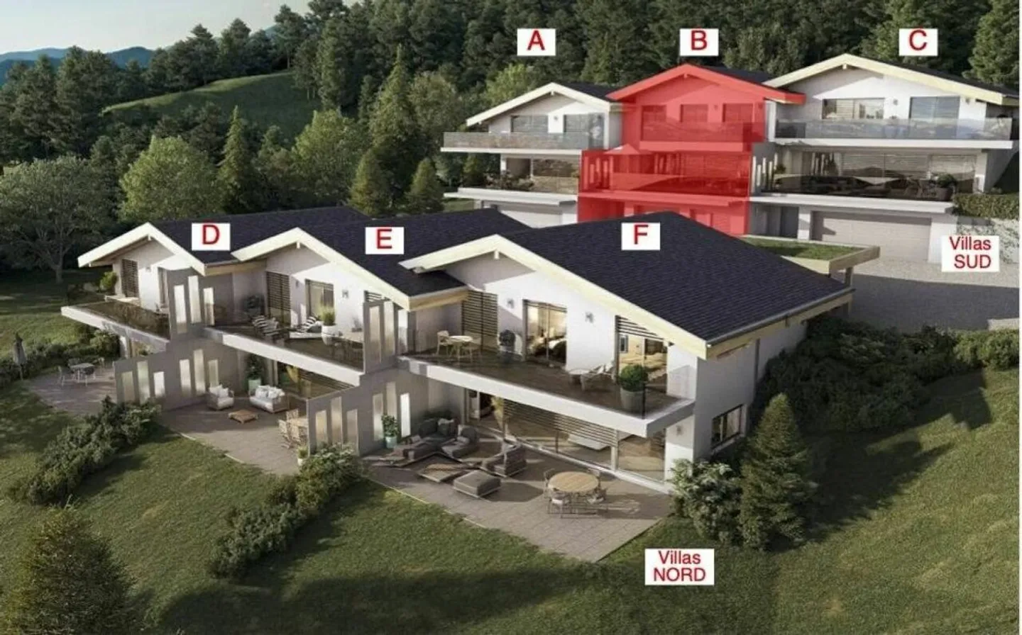 Villa adiacente 4,5 stanze a Vex - Foto 2 di 13