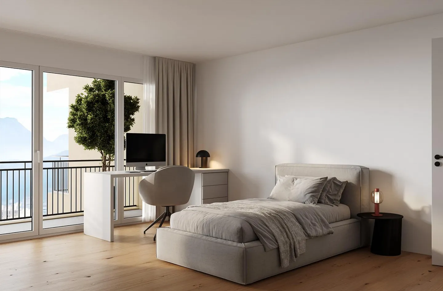 Modern 2.5-room condominium with two sunny balconies - Photo 1 of 5