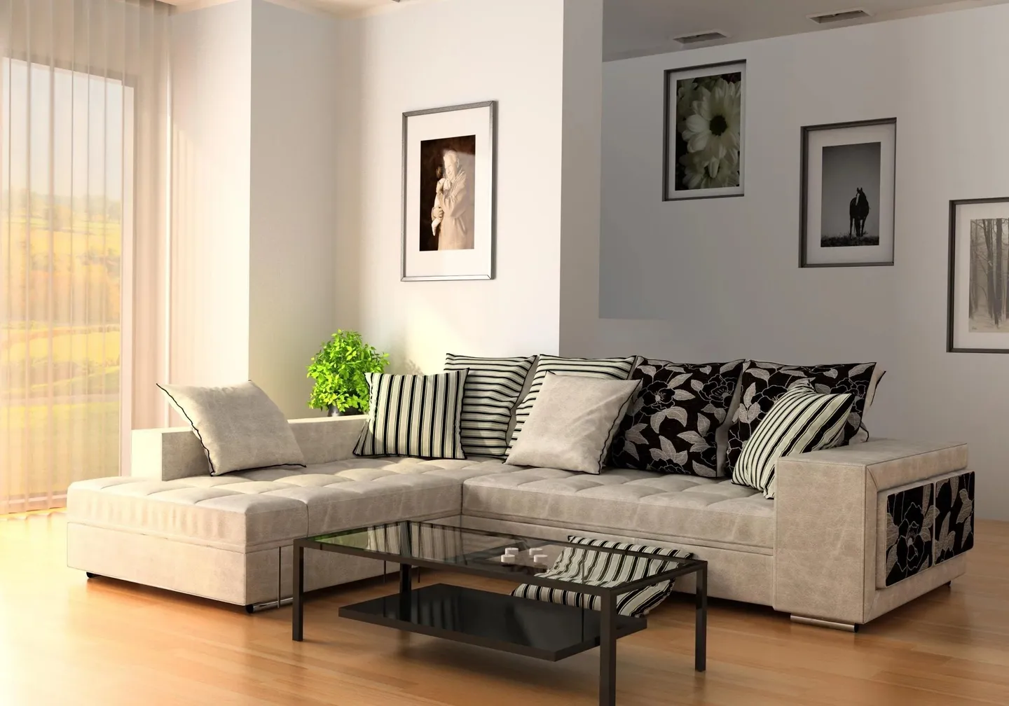 Geräumige Wohnung mit Garten - Foto 1 von 4