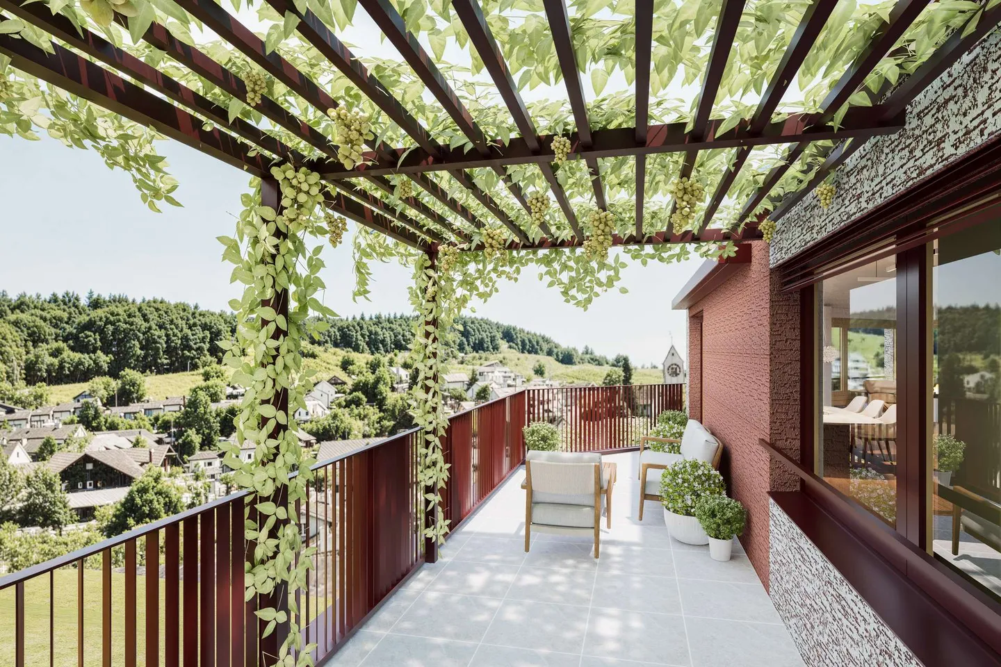 Modern Living over 2 Floors - 3.5-Room Maisonette 'To the Vines', Weiningen - Photo 7 of 13