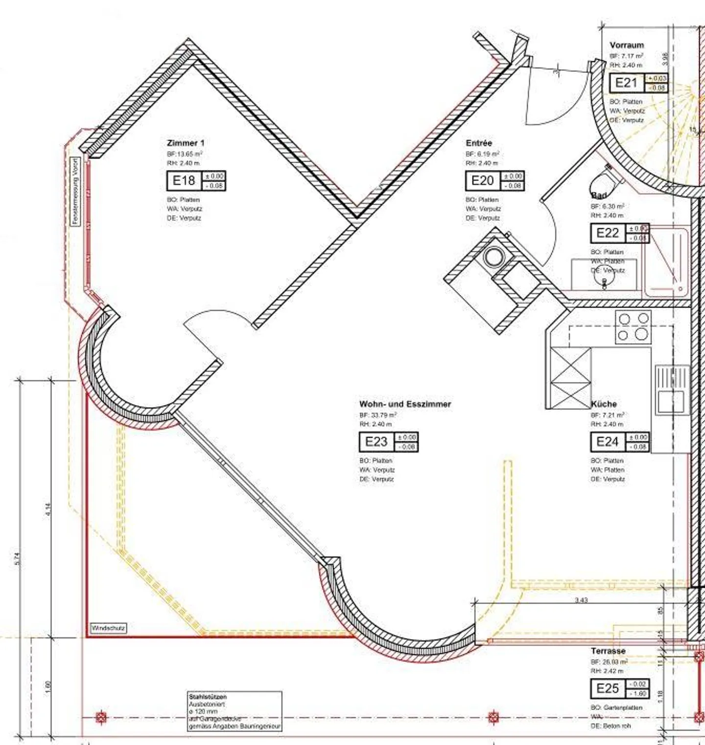 Appartamento giardino unico di 2,5 stanze a Engelberg - Foto 9 di 9